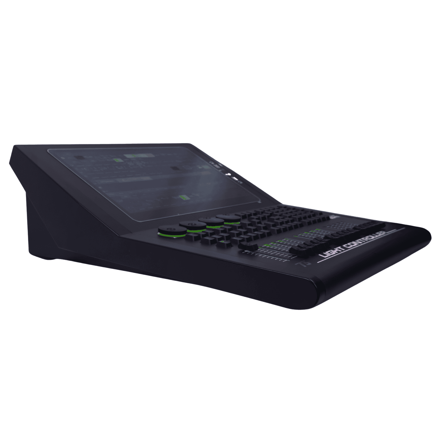 LAMPO-Baton-T3-con-4-universi-tousch-screen-centralina-luci-DMX-512-professionale-con-flight-cases-kingkong